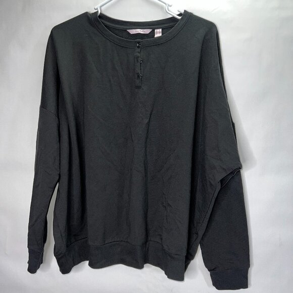 𝅺ANYBODY Oversized Lightweight Pullover Crewneck M - Picture 1 of 4